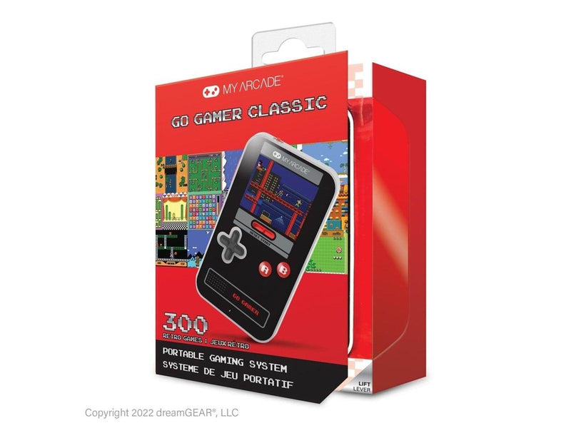 My Arcade GO GAMER CLASSIC (300 GAMES IN 1) BLACK GRAY RED