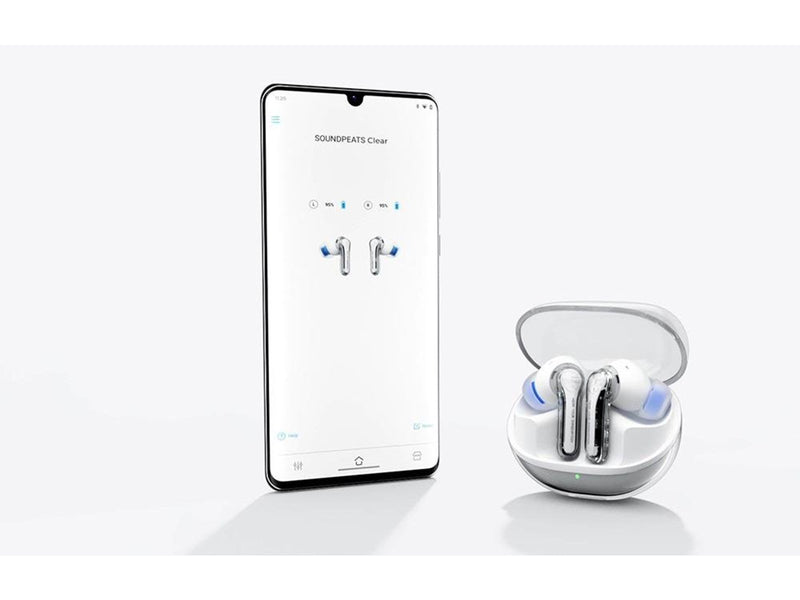SoundPEATS Earphones Soundpeats Clear (Blue)