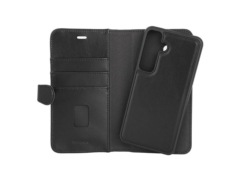 Buffalo Wallet Case Leather 2-in-1 Black - Samsung S24 5G