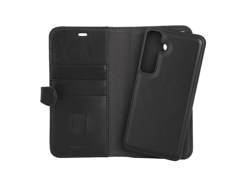Buffalo Wallet Case Leather 2-in-1 Black - Samsung S24 5G