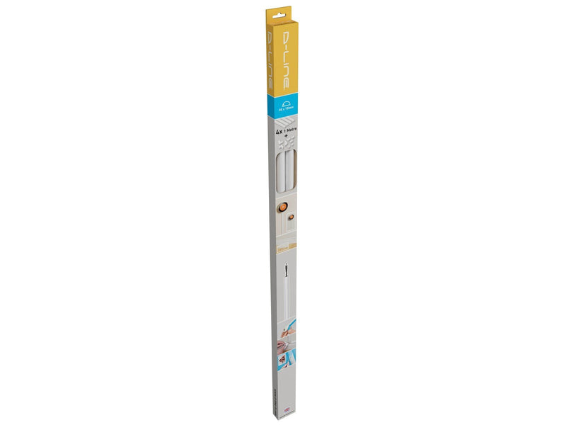 D-LINE D-profile Cable Cover 20/10 4x1m + 8 adapters