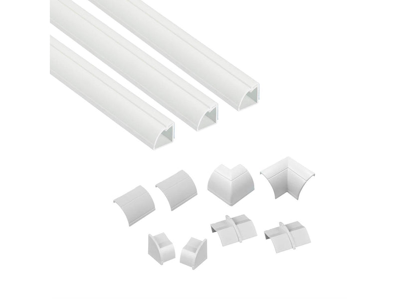 D-LINE Cable duct kit 22x22mm 3x Cable duct/Accessories 1.0m