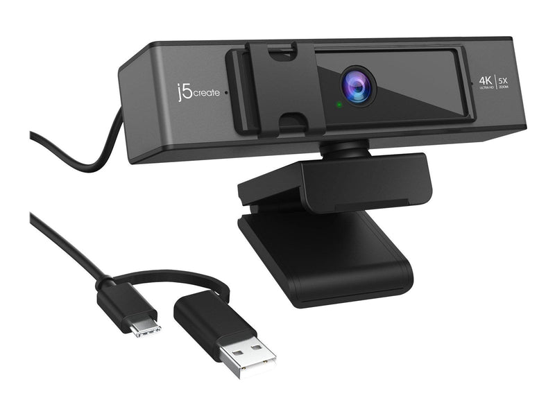 j5create USB 4K ULTRA HD Webcam (Includes Remote Control)