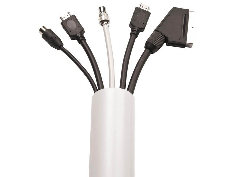 D-LINE D-profile Cable Cover 50x25mm 1x1m White