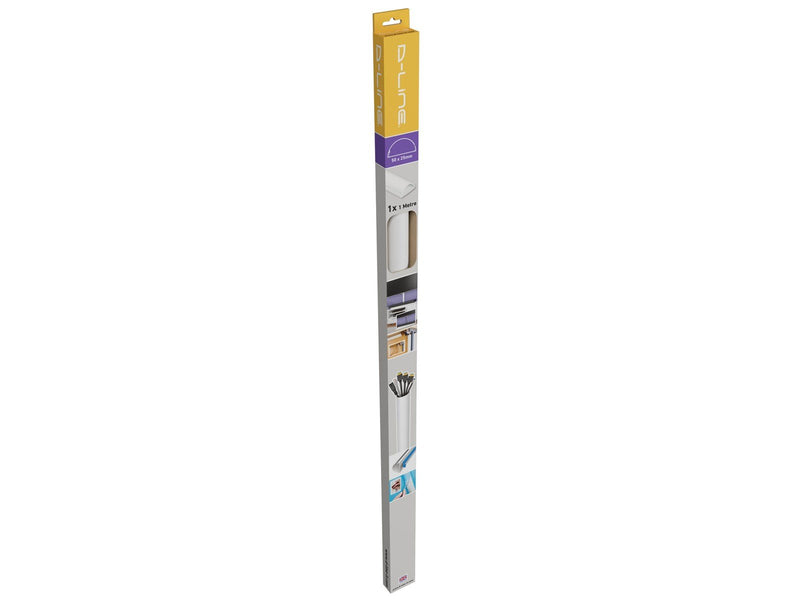 D-LINE D-profile Cable Cover 50x25mm 1x1m White