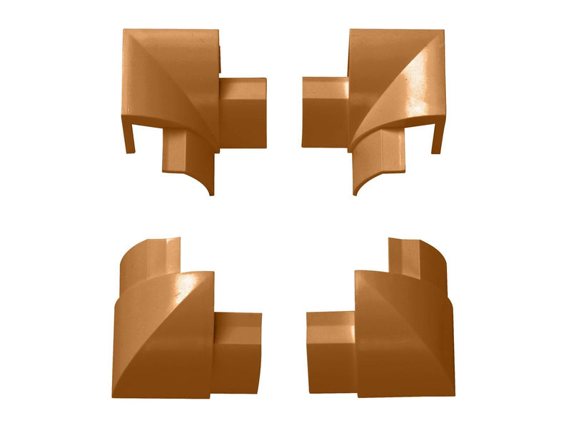 D-LINE Splitter Contact Square Circular 4 parts (oak)