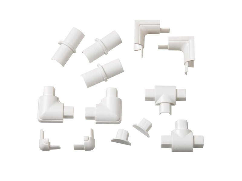 D-LINE Adapter Kit 16x8mm 13 Pieces White
