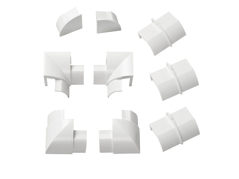 D-LINE Adapter Kit 22x22mm 9 Pieces White