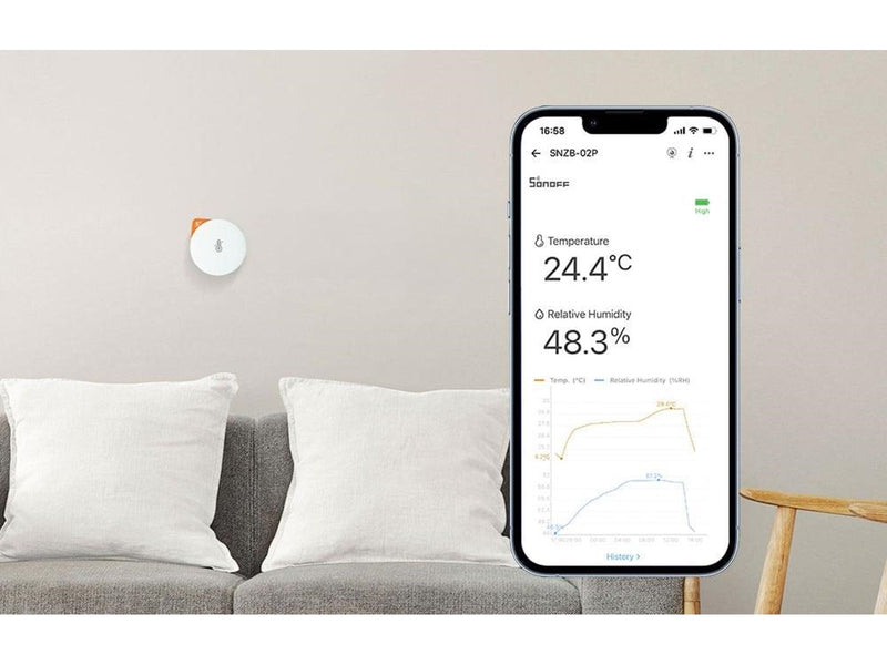 Sonoff Smart Zigbee Temperature And Humidity Sensor