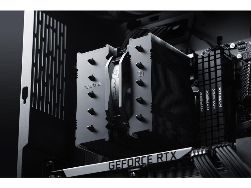 Noctua NH-D12L chromax.black - CPU-Luftkühler - Max 23 dBA