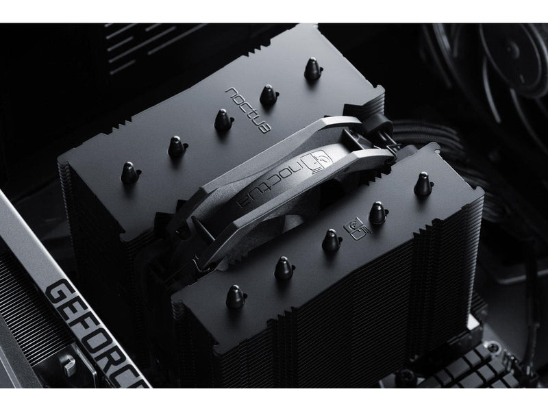 Noctua NH-D12L chromax.black - CPU-Luftkühler - Max 23 dBA
