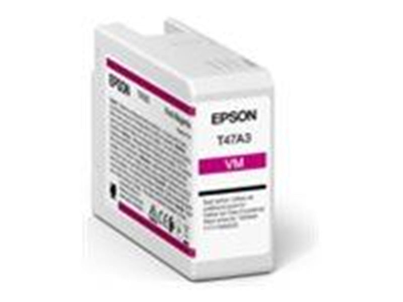 Epson Ink UltraChrome PRO T47A30N Vivid Magenta 50ml - Tintenpatrone Lebendes Rot