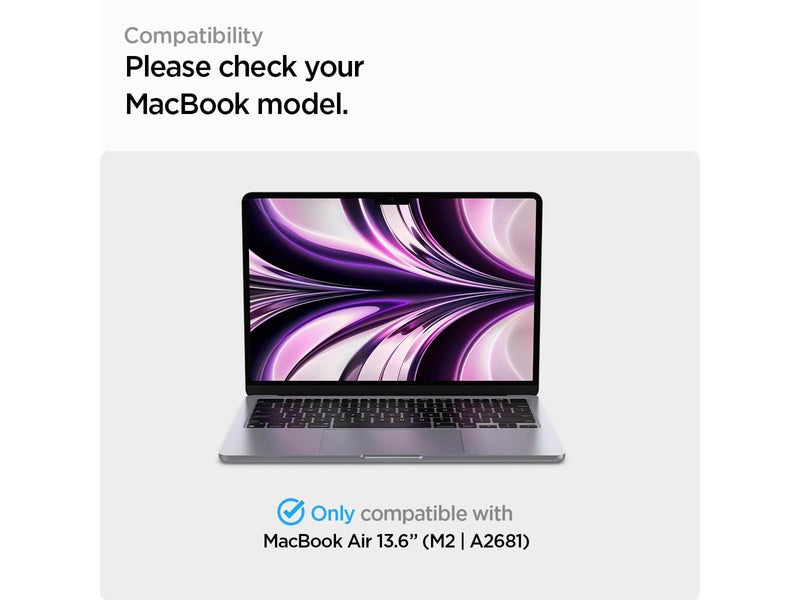 Spigen Thin Fit - Crystal Clear - Macbook Air 15" M4/M3/M2