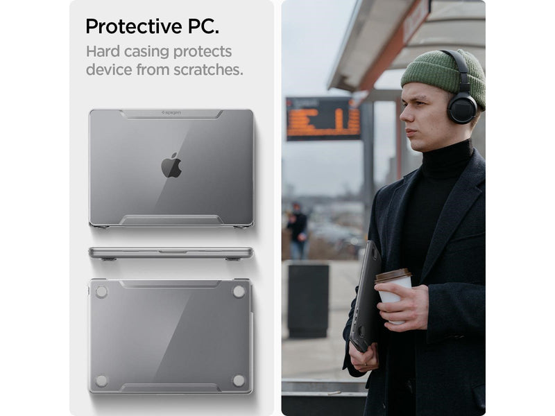 Spigen Thin Fit - Crystal Clear - Macbook Air 15" M4/M3/M2