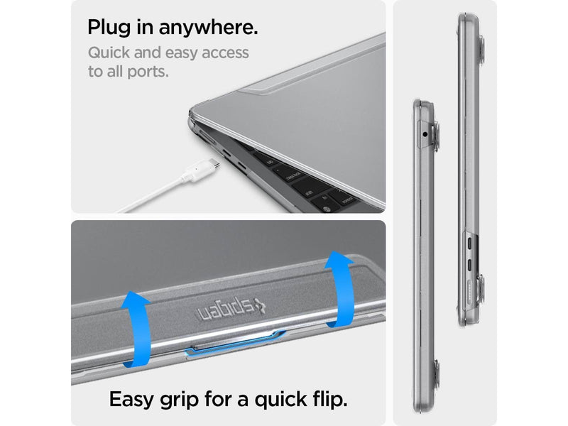 Spigen Thin Fit - Crystal Clear - Macbook Air 15" M4/M3/M2