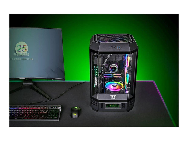 Thermaltake The Tower 300 - Gehäuse - Tower - Schwarz