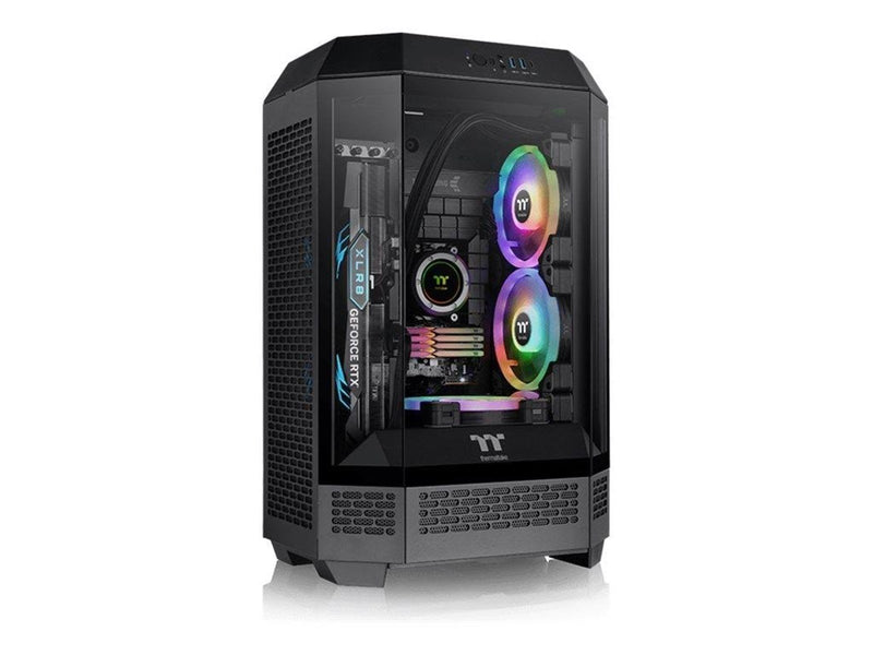 Thermaltake The Tower 300 - Gehäuse - Tower - Schwarz