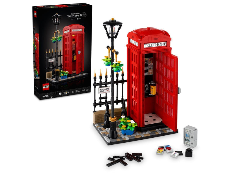 LEGO Ideas 21347 Rote Londoner Telefonzelle