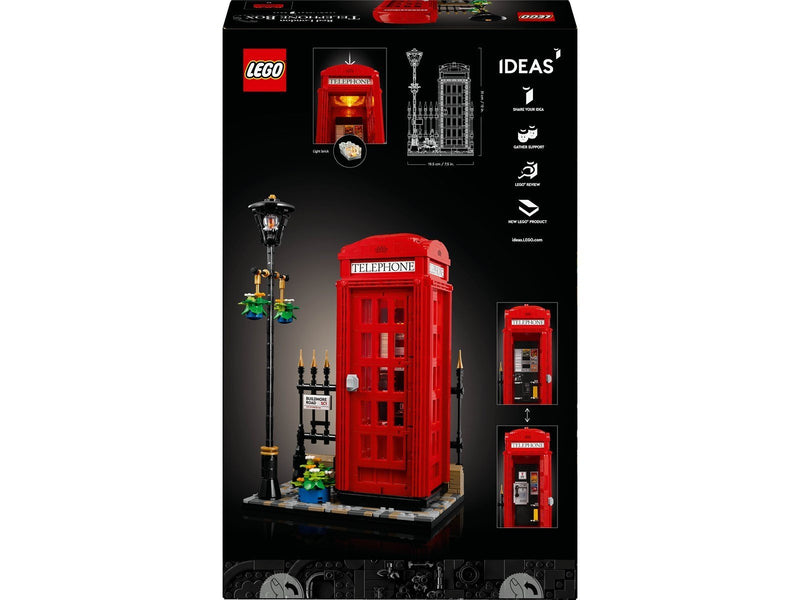 LEGO Ideas 21347 Rote Londoner Telefonzelle