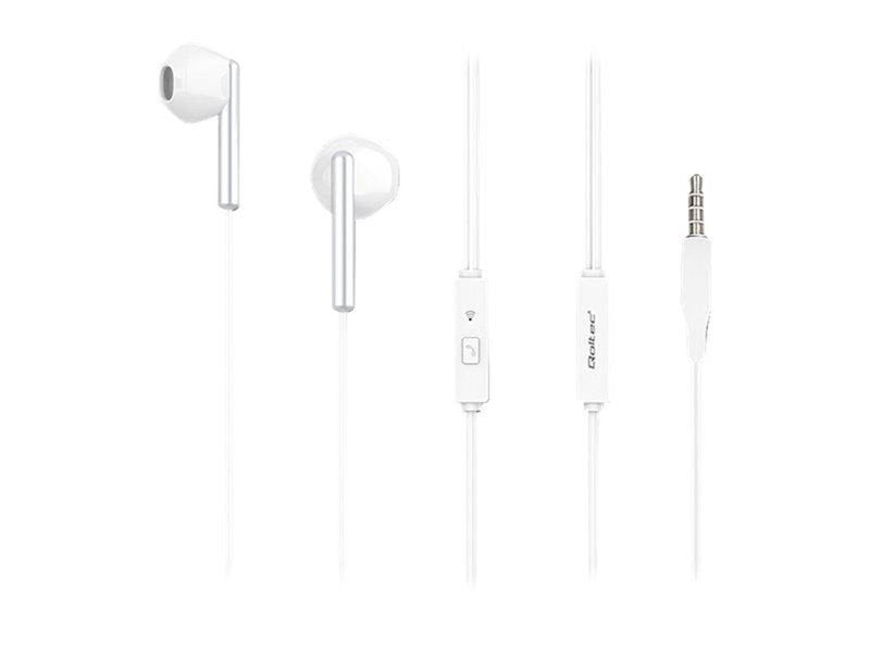 Qoltec - earphones with mic