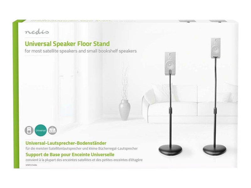Nedis - stand - for speaker(s) - matte black