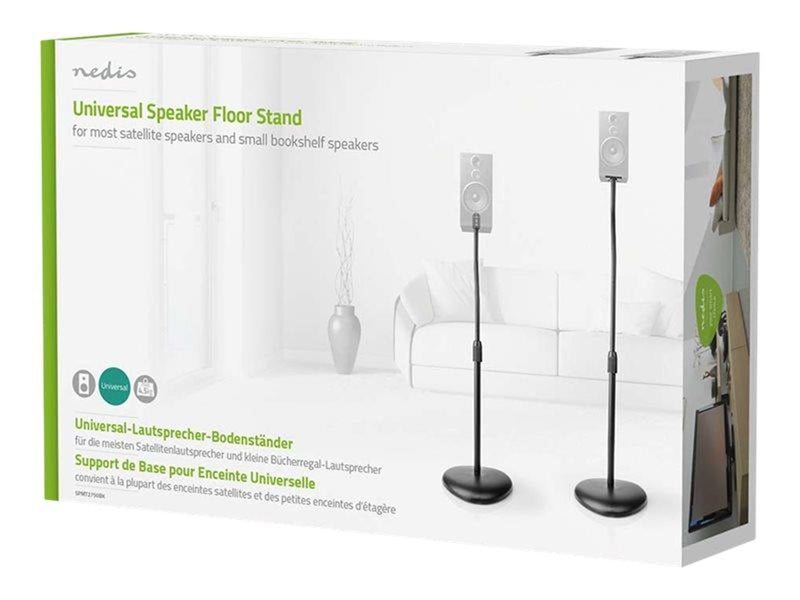 Nedis - stand - for speaker(s) - matte black
