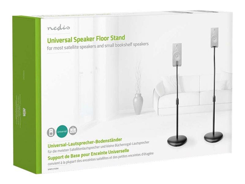 Nedis - stand - for speaker(s) - matte black