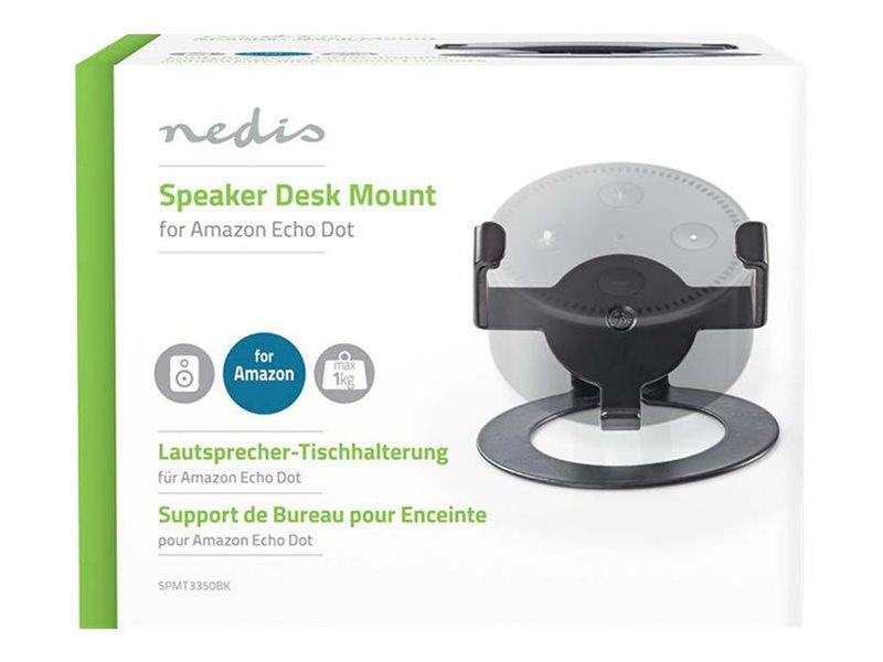 Nedis Speaker Desk Mount - stand - for smart speaker - black
