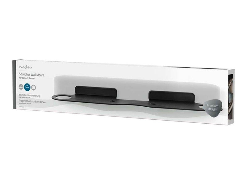 Nedis SBMT55BK - bracket - low profile - for sound bar - black