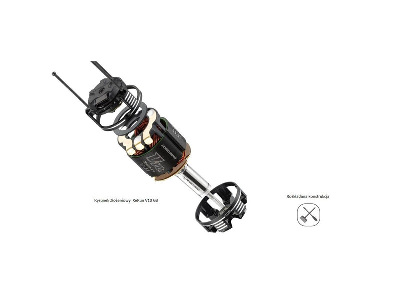 Hobbywing Brushless motor  Xerun V10 G3 10.5T 4500KV