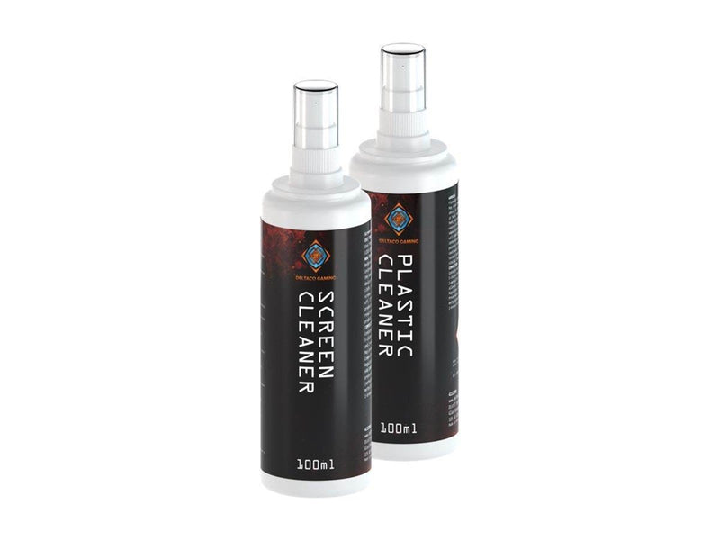 Deltaco Cleaning kit for monitor and peripherals 2x 100ml 2x towels