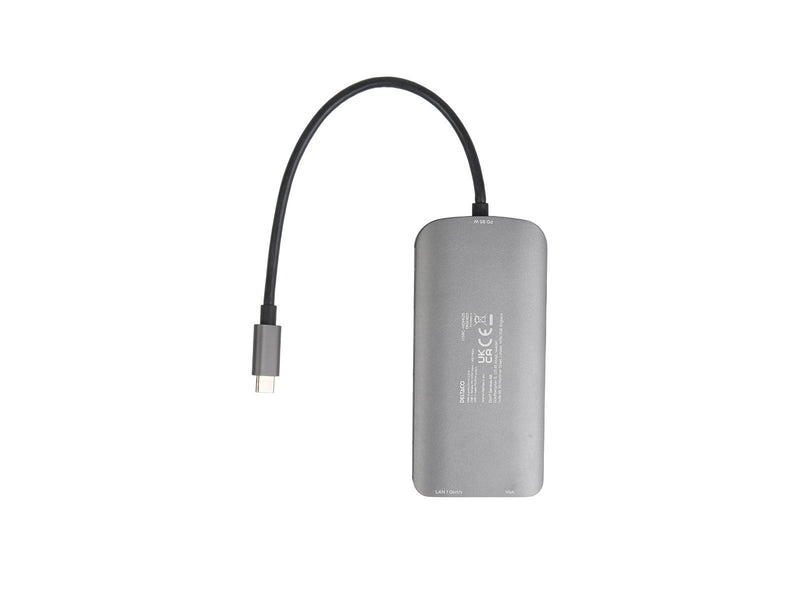 Deltaco USBC-HDMI25 - 9-in-1 USB-C Docking Station