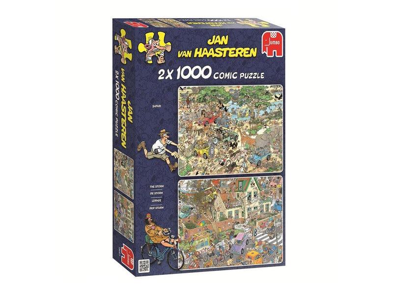 Jan van Haasteren Safari & Storm (2x1000)