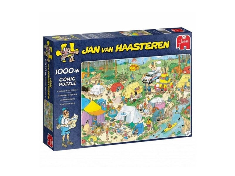 Jan van Haasteren Camping in the Forest(1000)