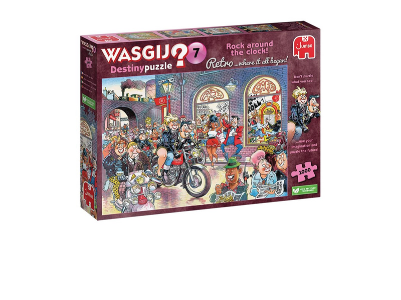 Wasgij Retro Destiny Puzzle 7 Rock Around the Clock! (1000)