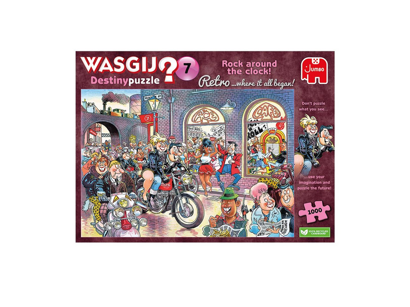 Wasgij Retro Destiny Puzzle 7 Rock Around the Clock! (1000)