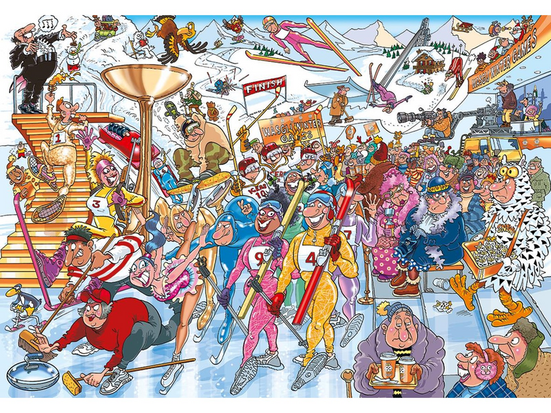 Wasgij Mystery Puzzle 22 Winter Games! (1000)