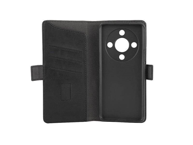 GEAR Wallet Case 3 Card Slots Black - Honor Magic 6 Lite