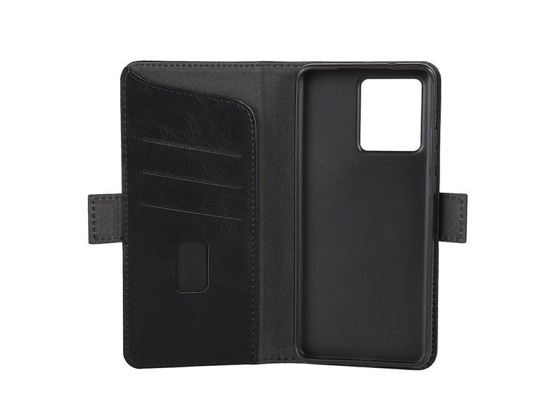 GEAR Wallet Case 3 Card Slots Black - Motorola Edge 40 Neo 5G