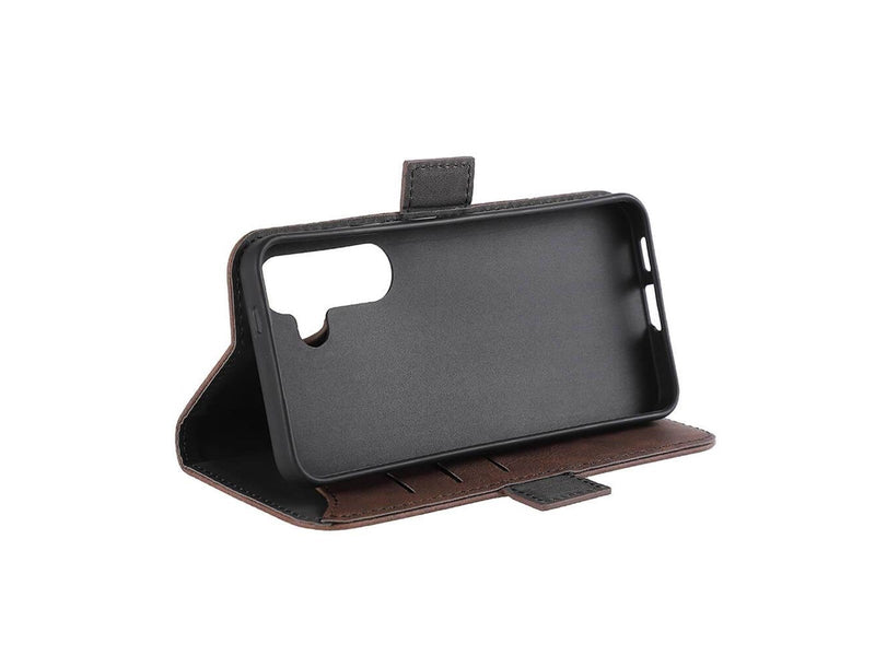 GEAR Wallet Case 3 Card Slots Brown - Samsung S24+ 5G