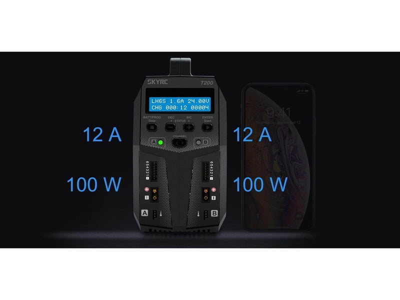 SkyRC Charger  T200 2 x 100W