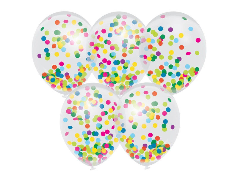 Haza Witbaard Confetti Balloons Color 5pcs.