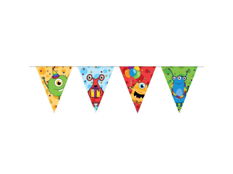 Haza Witbaard Monster Party banner 10mtr.