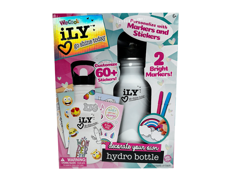 iLY DIY Personalized Hydro Bottle