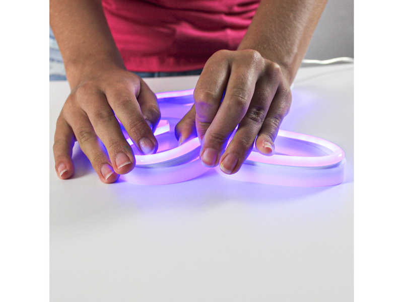 iLY DIY Heart & butterfly neon wall light