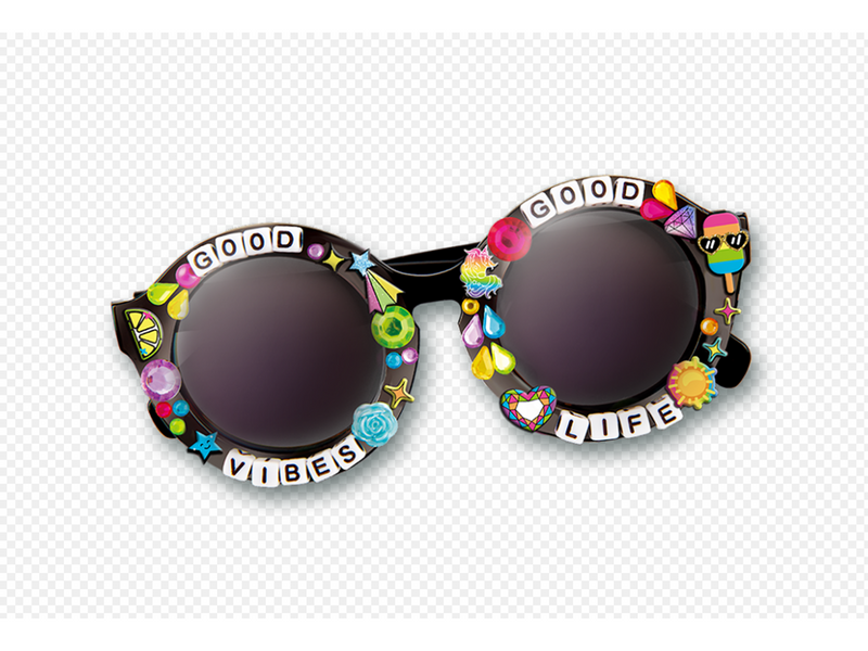 iLY DIY Bling Shades