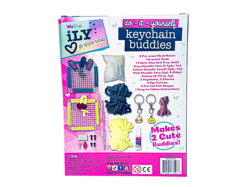 iLY DIY Keychain Buddies