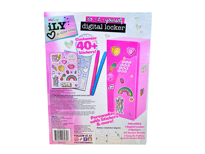 iLY DIY: Digital Locker
