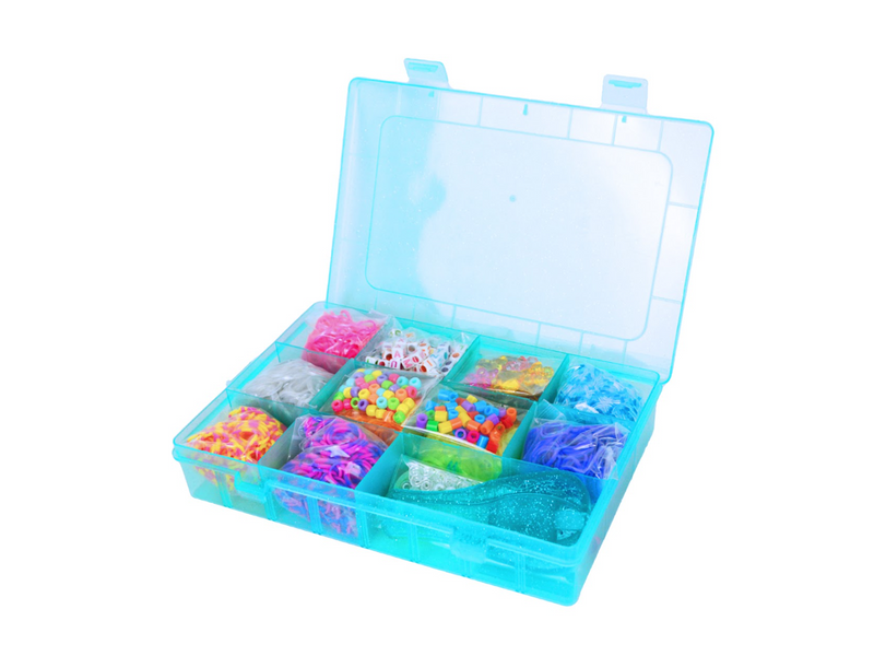 iLY DIY Fashion Bandz Jewelry Kit - Small Teal Case