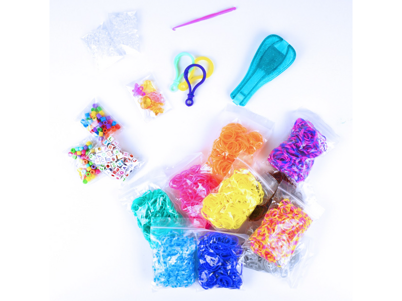 iLY DIY Fashion Bandz Jewelry Kit - Small Teal Case